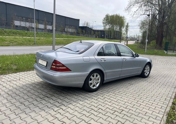 Mercedes-Benz Klasa S cena 21900 przebieg: 170000, rok produkcji 2000 z Częstochowa małe 742